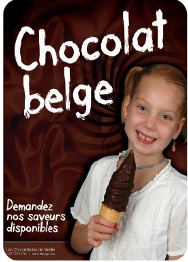 Chocolat belge aux bananes